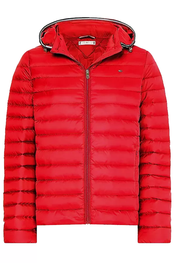 Tommy Hilfiger Women Down Filled Jacket Red