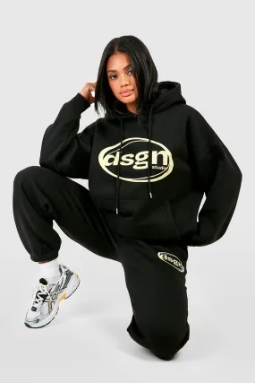 Tracksuits | Dsgn Studio Hoodie And Cuffed Jogger Tracksuit | boohoo