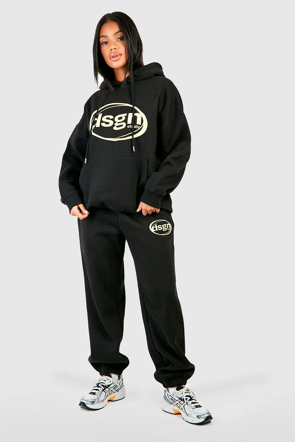 Tracksuits | Dsgn Studio Hoodie And Cuffed Jogger Tracksuit | boohoo