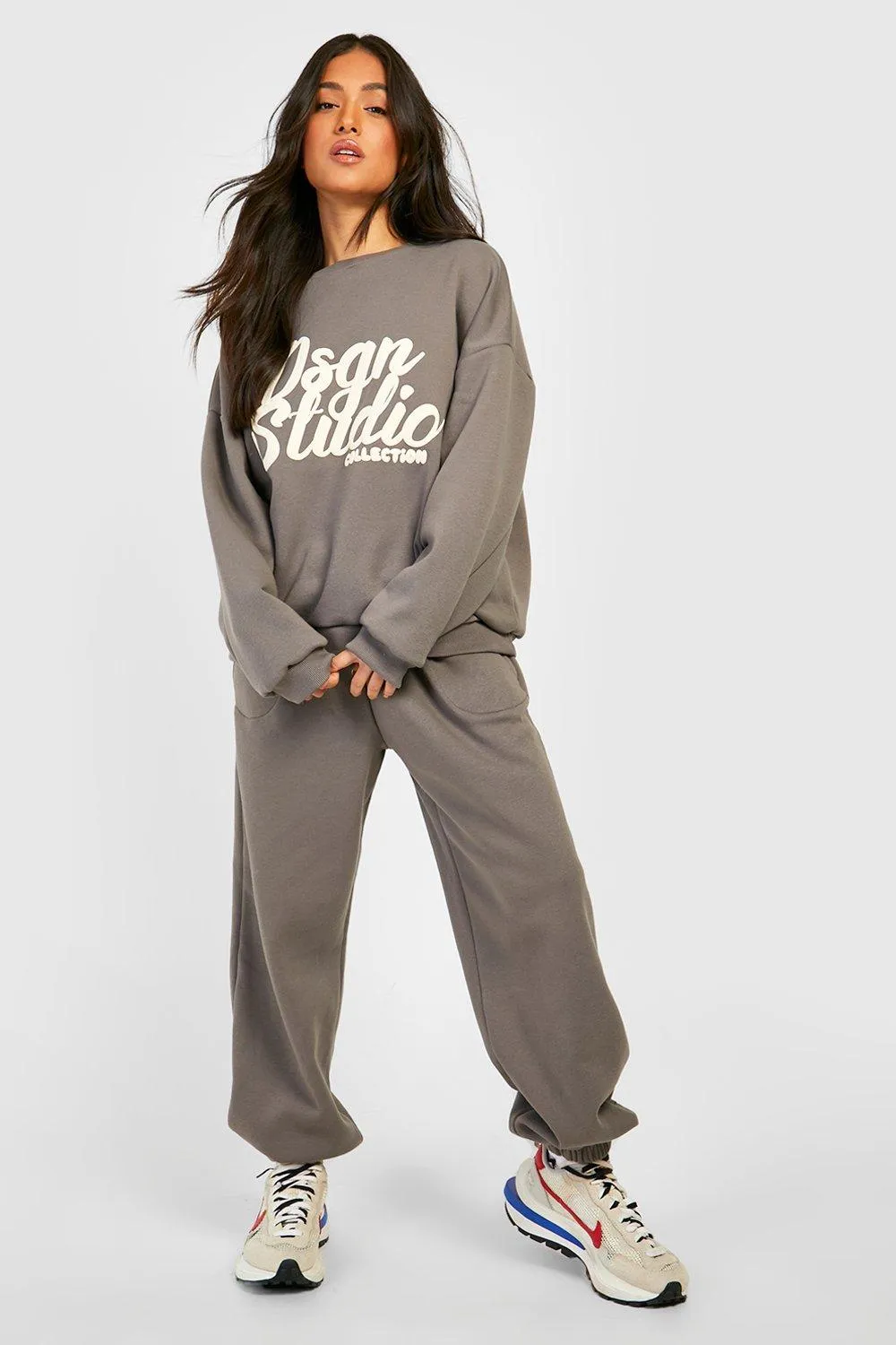 Tracksuits | Petite Dsgn Studio Printed Tracksuit | boohoo