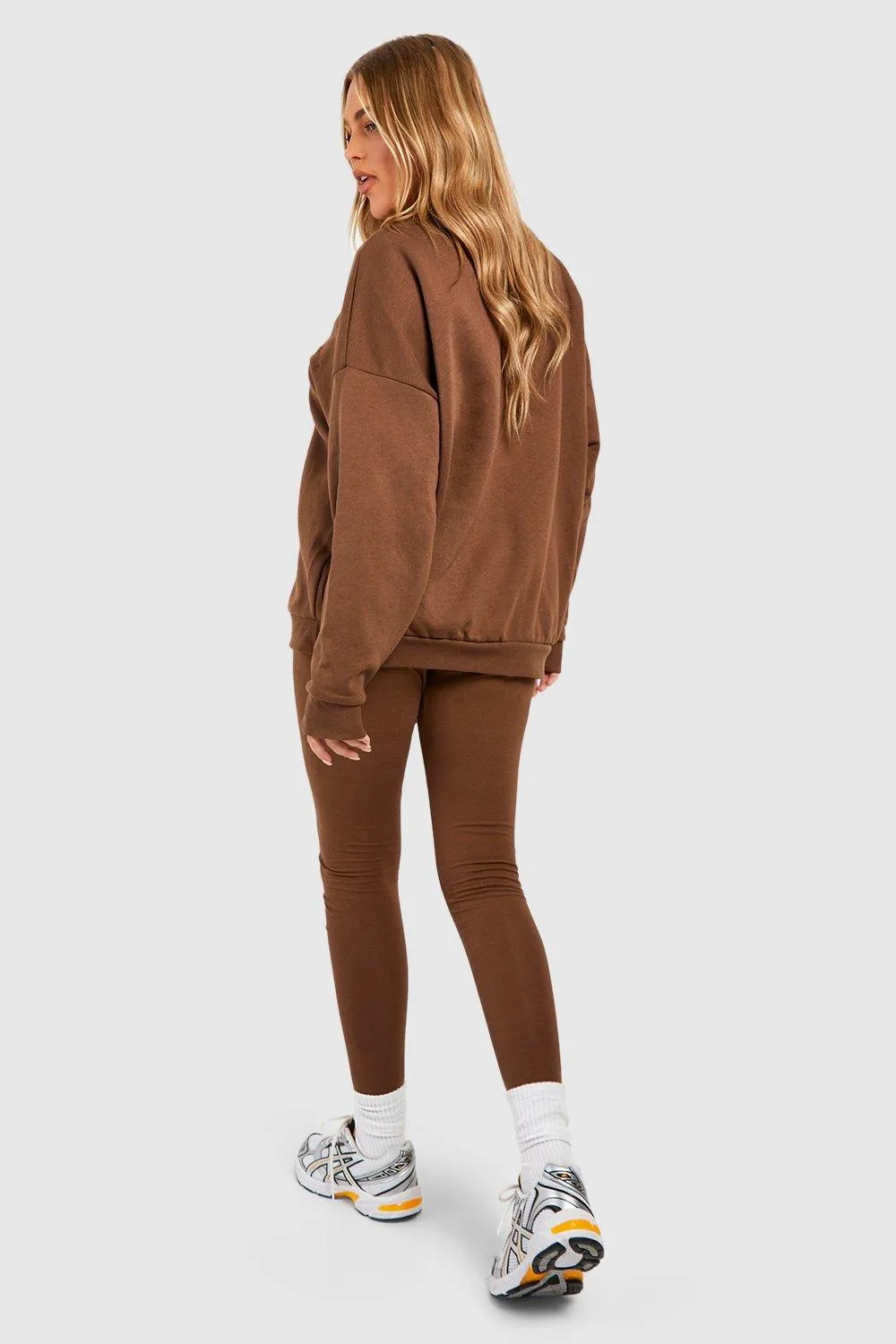 Tracksuits | Plus Oversized Sweatshirt And Legging Set | boohoo