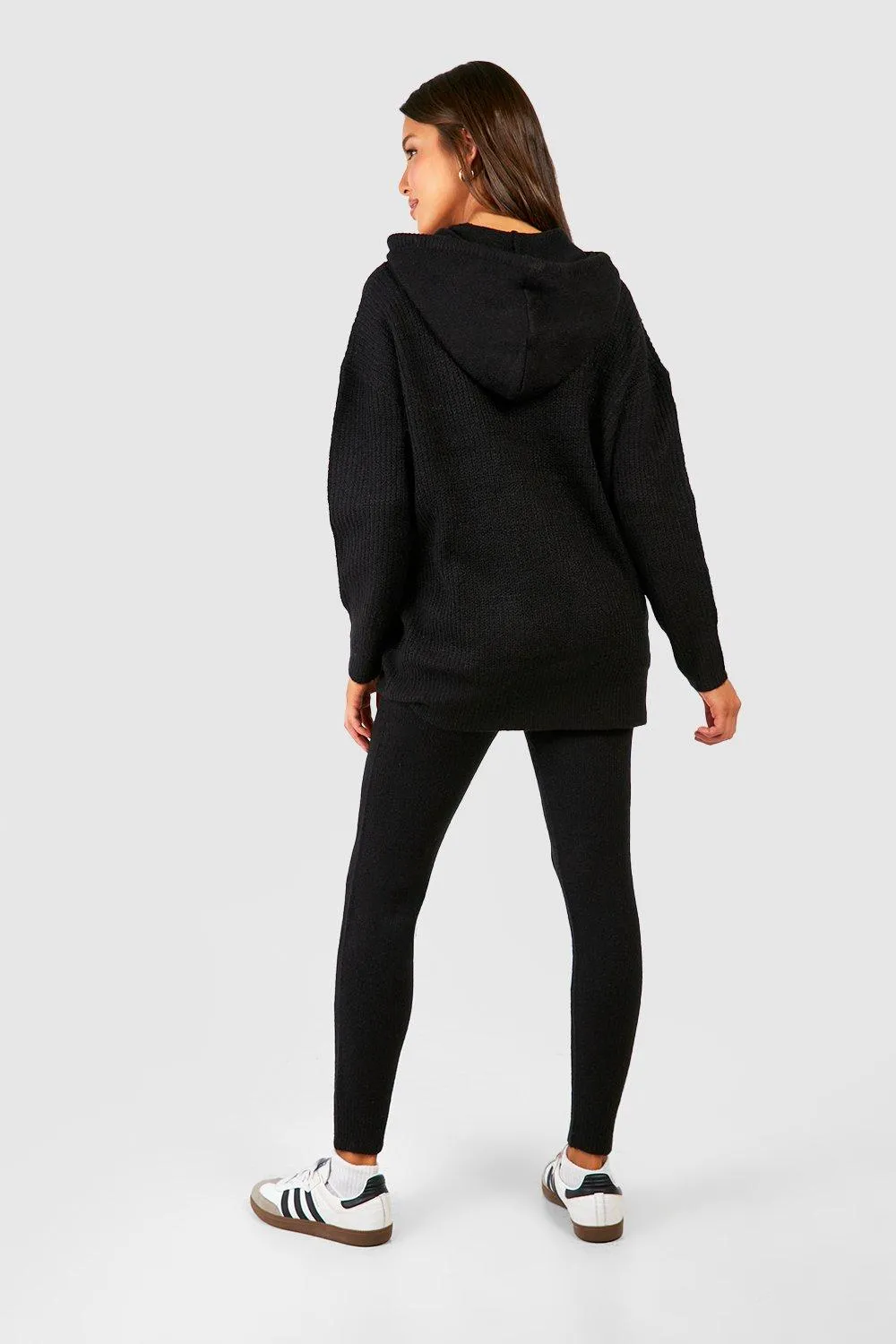 Tracksuits | Soft Knit Hoodie Co-ord | boohoo