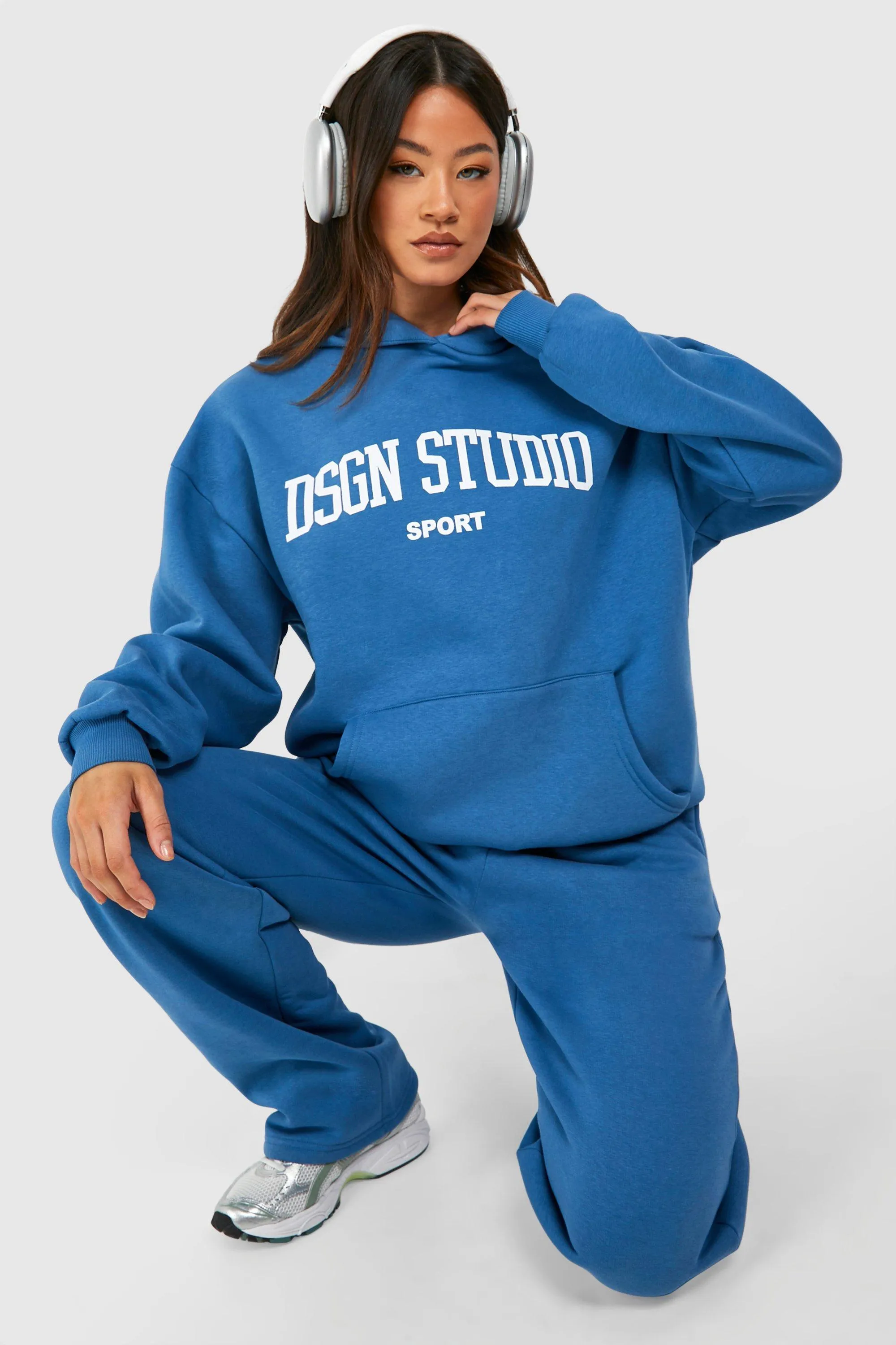 Tracksuits | Tall Dgsn Oversized Hooded Tracksuit | boohoo