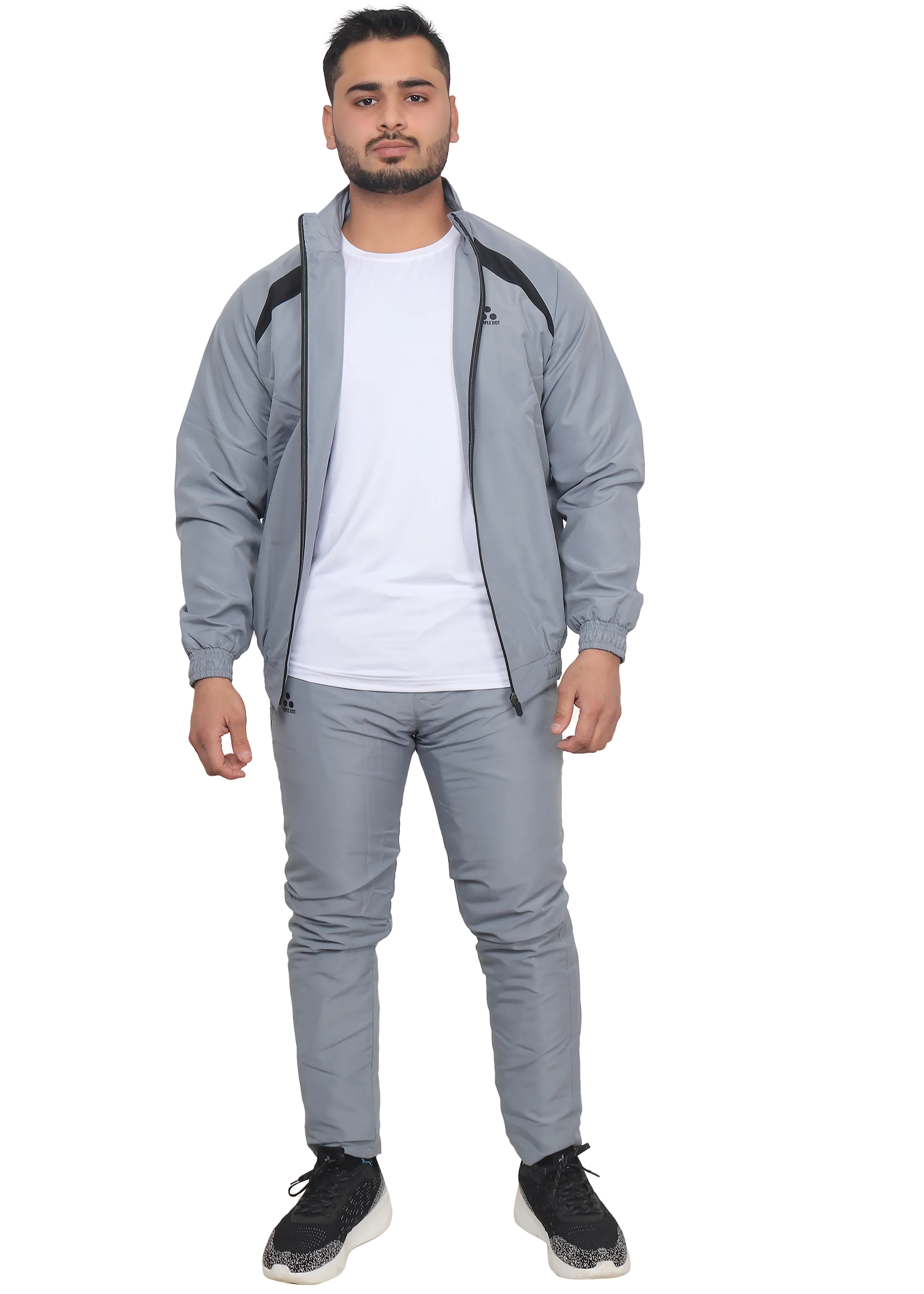 Triple Dot Grey Black tracksuits