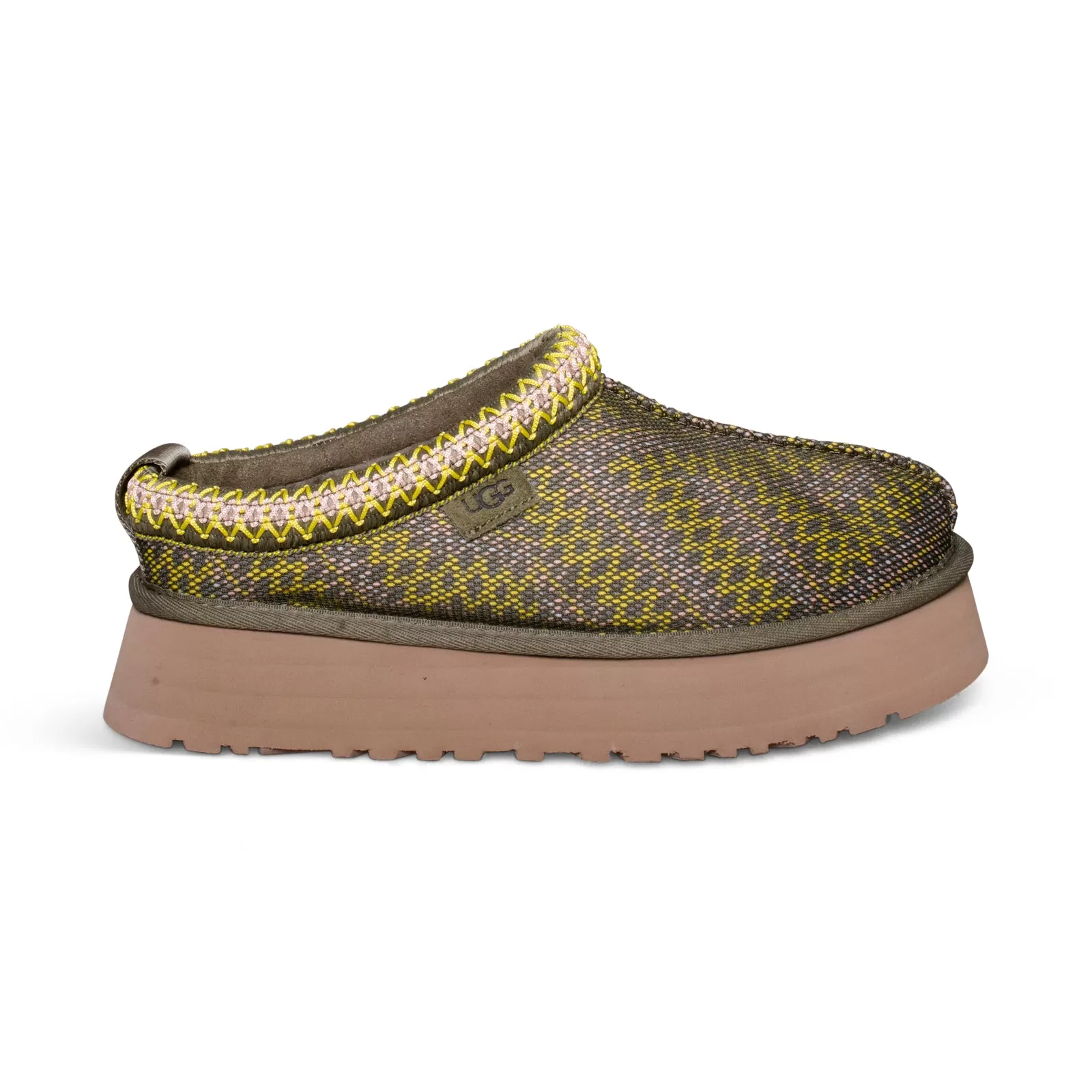 UGG Tazz Maxi Tasman Burnt Olive Slippers - Women's