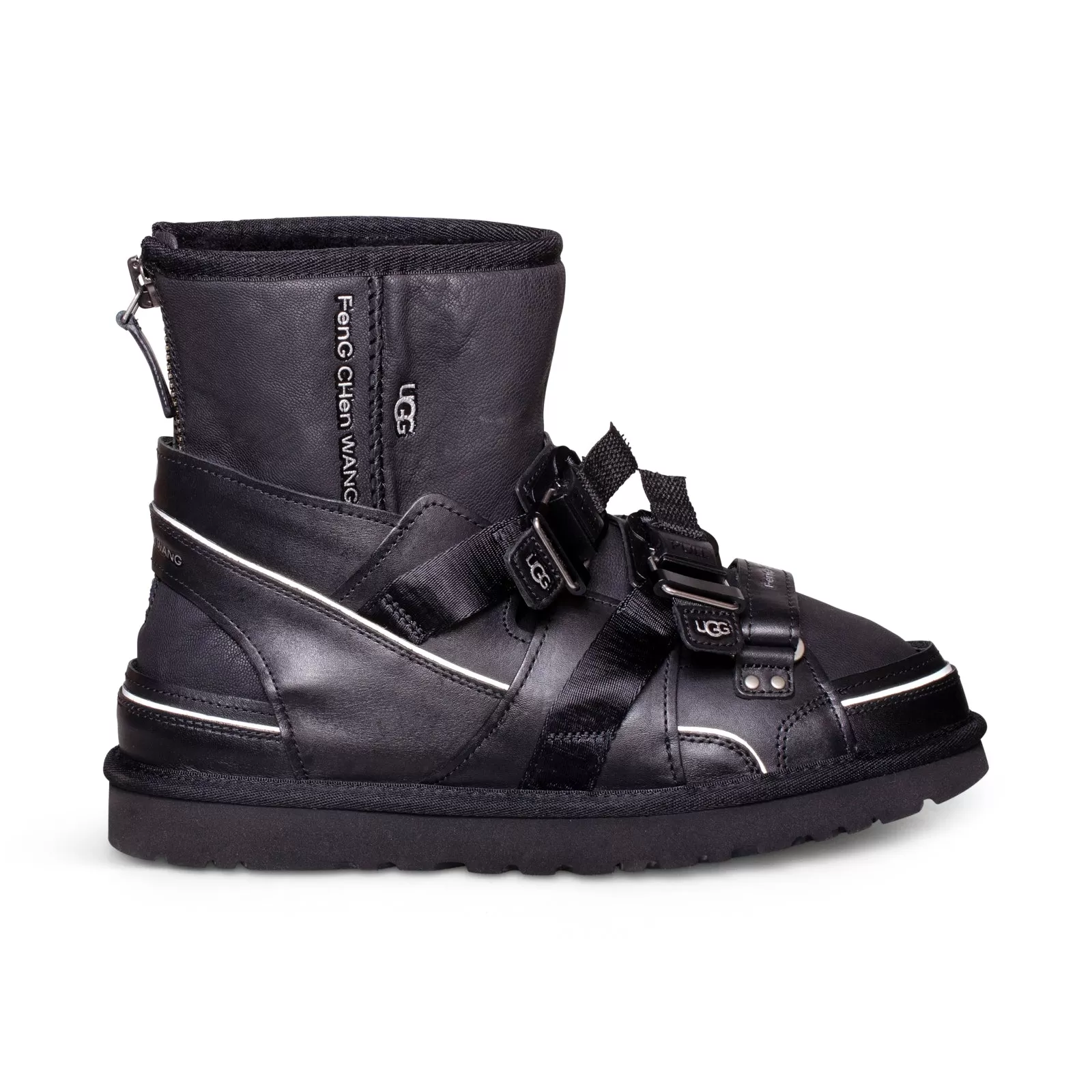 UGG X Feng Chen Wang Sandal Black Boots - Women's