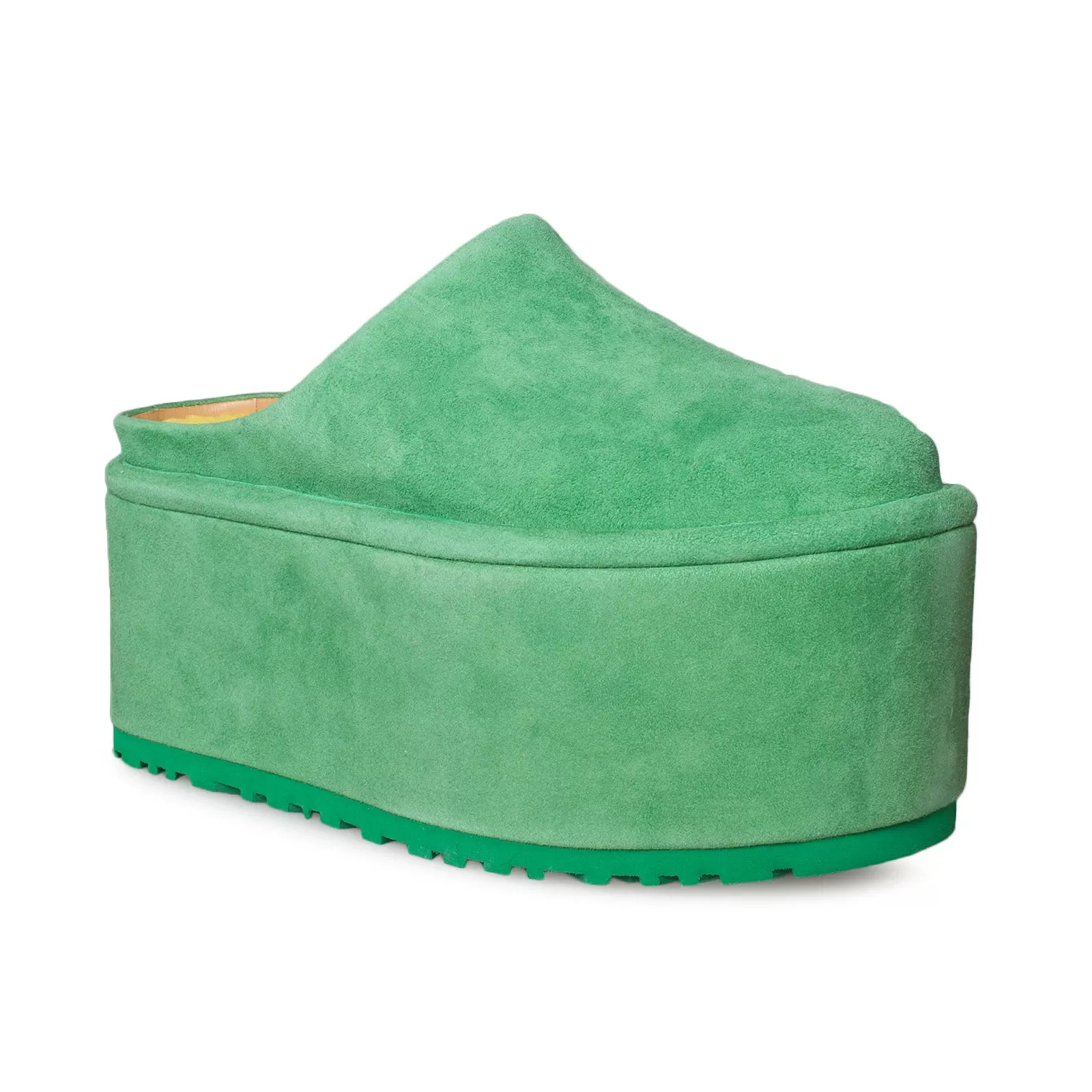 UGG X Molly Goddard Platform Grass Green Shoes - Women's