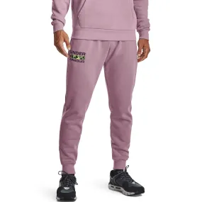 Under Armour Rival Fleece Signature Joggers - Pink