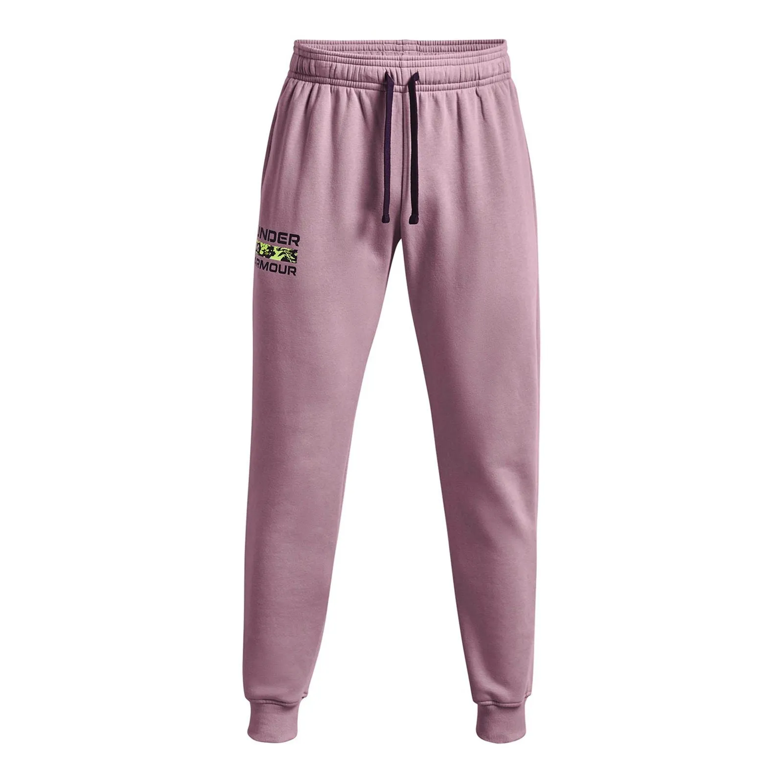 Under Armour Rival Fleece Signature Joggers - Pink