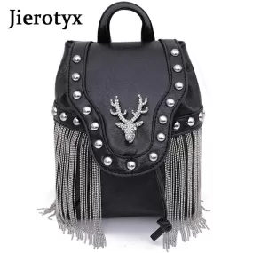 Unleash Your Dark Side with the Gothic Rock Leather Vintage Retro Steampunk Handbag Shoulder Bag