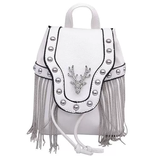 Unleash Your Dark Side with the Gothic Rock Leather Vintage Retro Steampunk Handbag Shoulder Bag