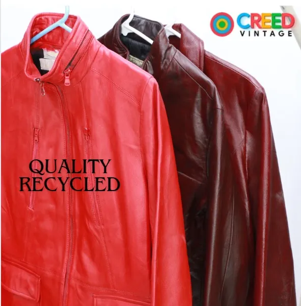 Upcycled Premium Leather Jackets