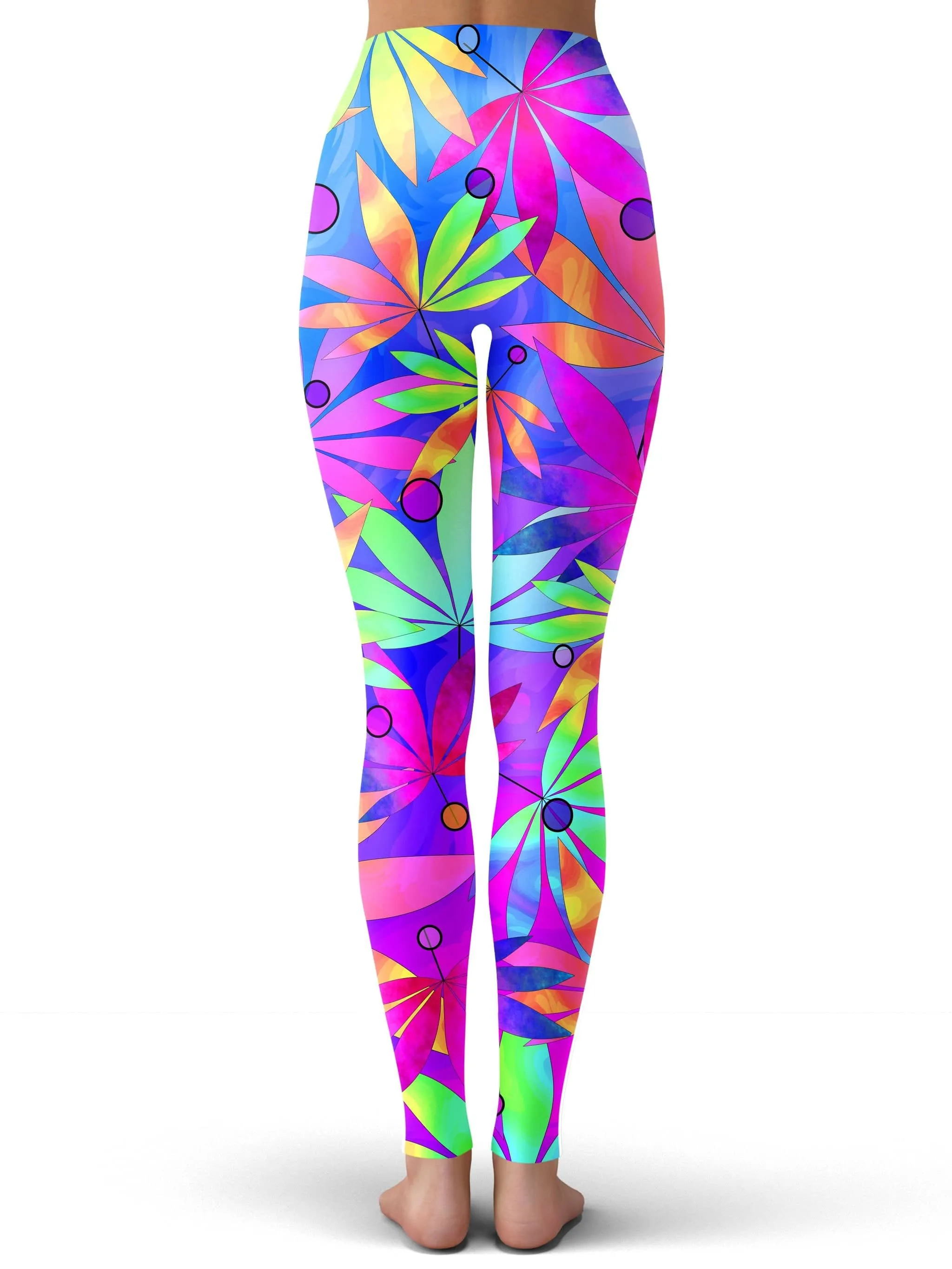 Whimsical Weed Leggings