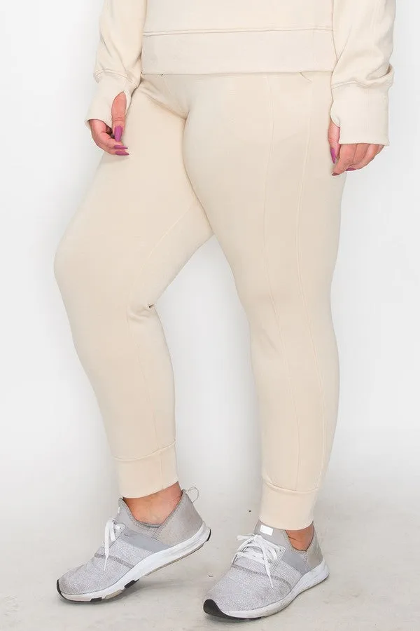 Women’s Sporty Chic Scuba Joggers