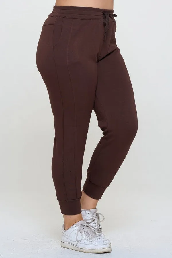 Women’s Sporty Chic Scuba Joggers