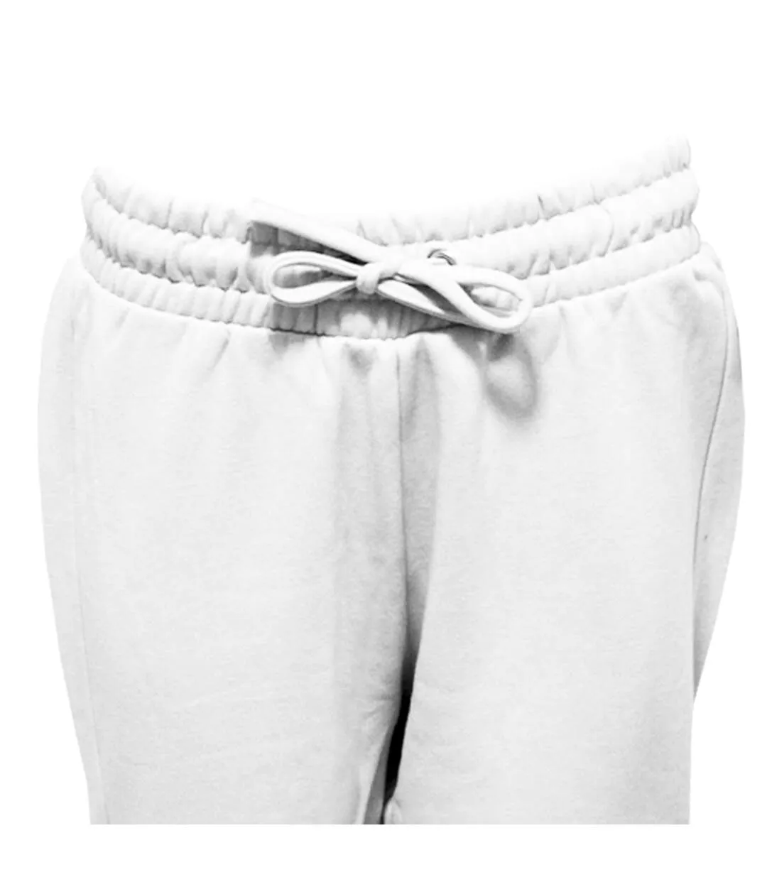 Womens/ladies fitted joggers white TriDri