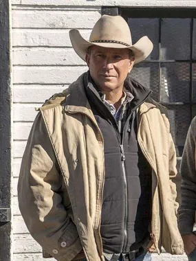 Yellowstone Kevin Costner Cotton Jacket | New American Jackets