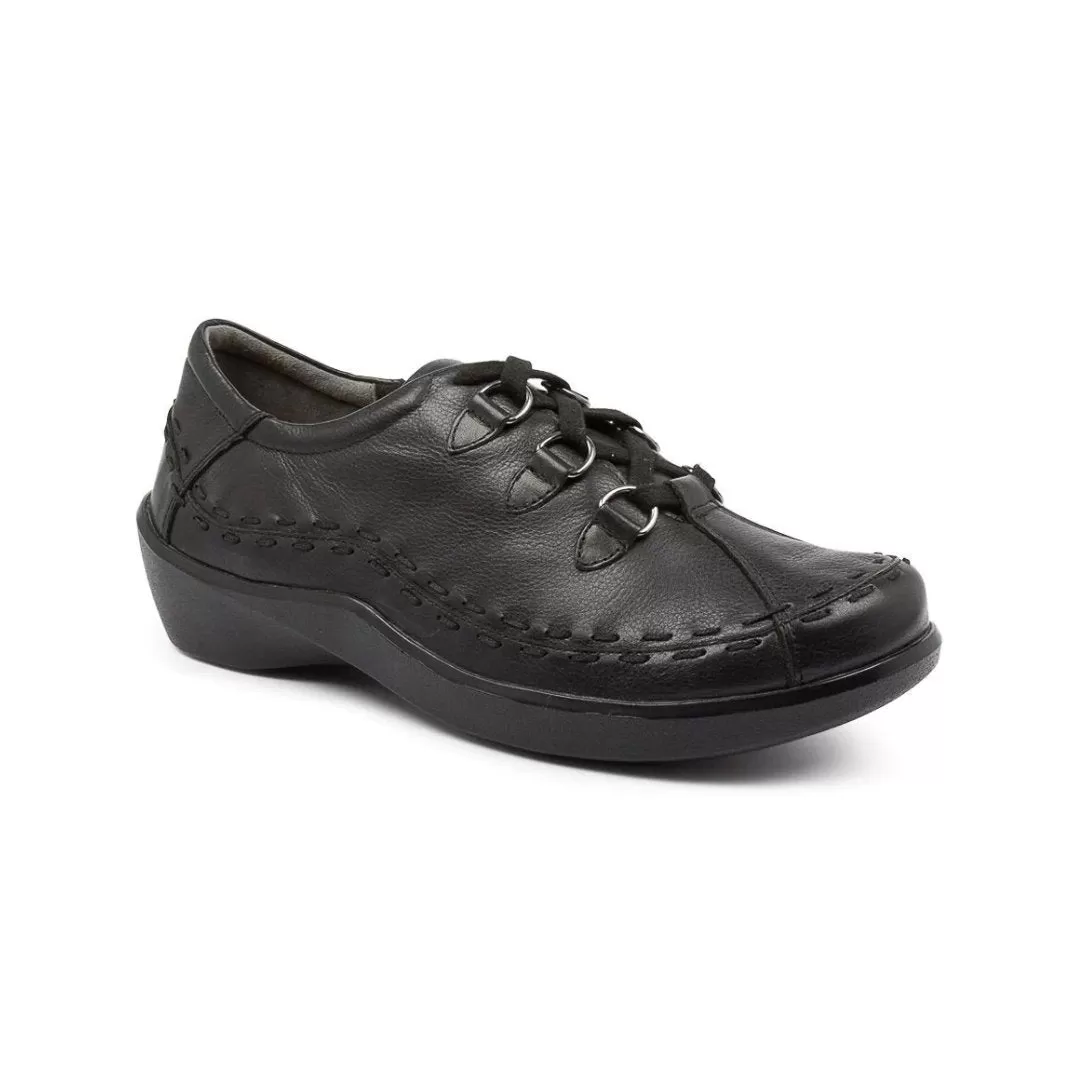 Ziera Shoes Women's Allsorts Comfort Lace-Up - Black